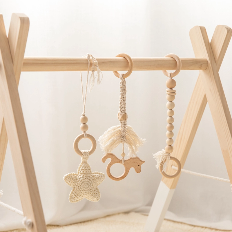 Wooden Activity Gym Boho Beach