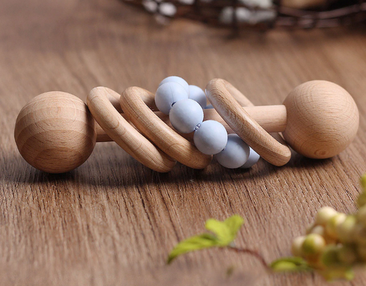 Montessori Rattle Blue