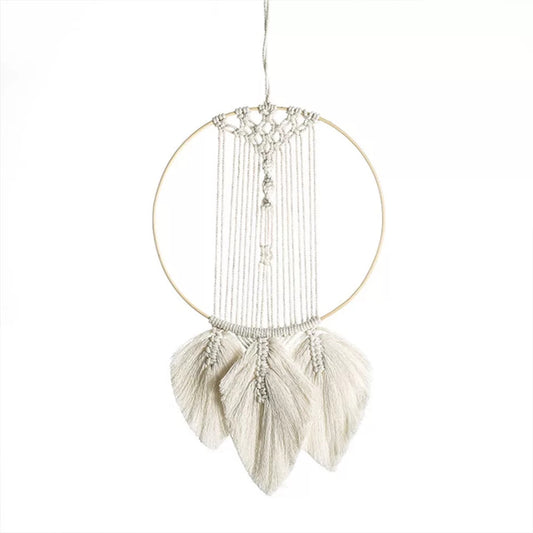 Macrame Leaf Wall Decor