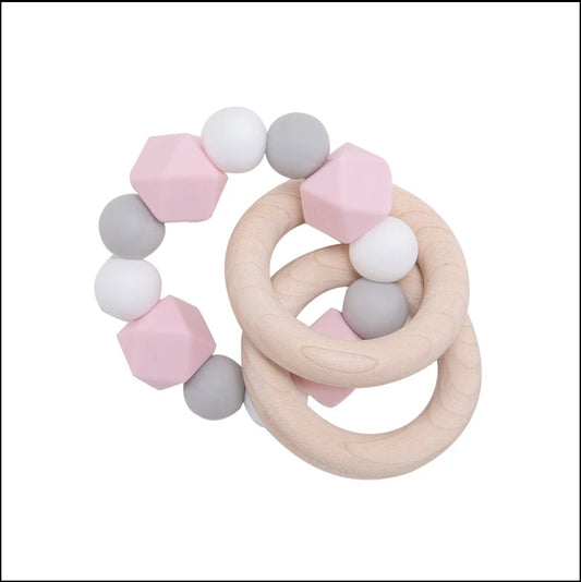 Silicone Teether Pink