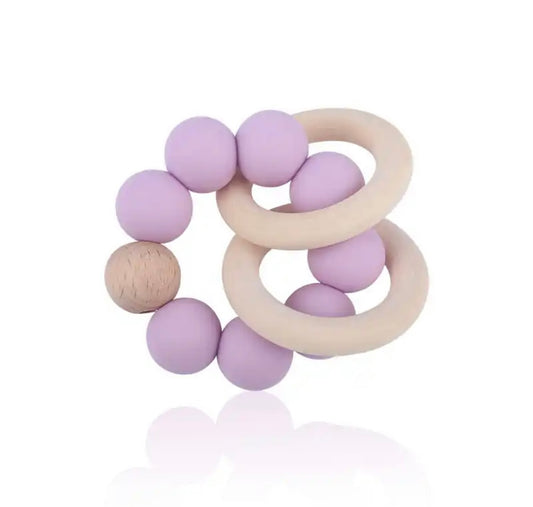 Sensory Teether Purple Marble